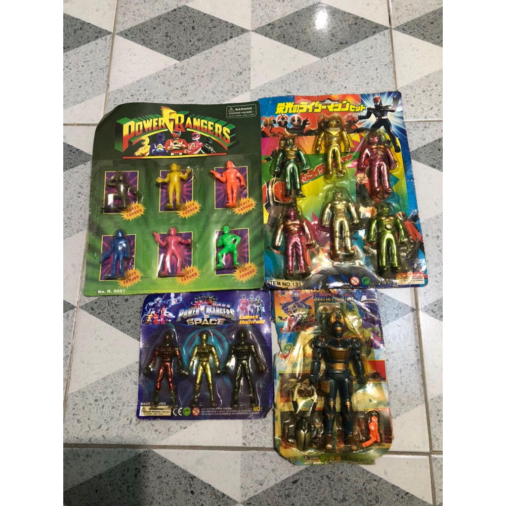Mainan figure jadul set