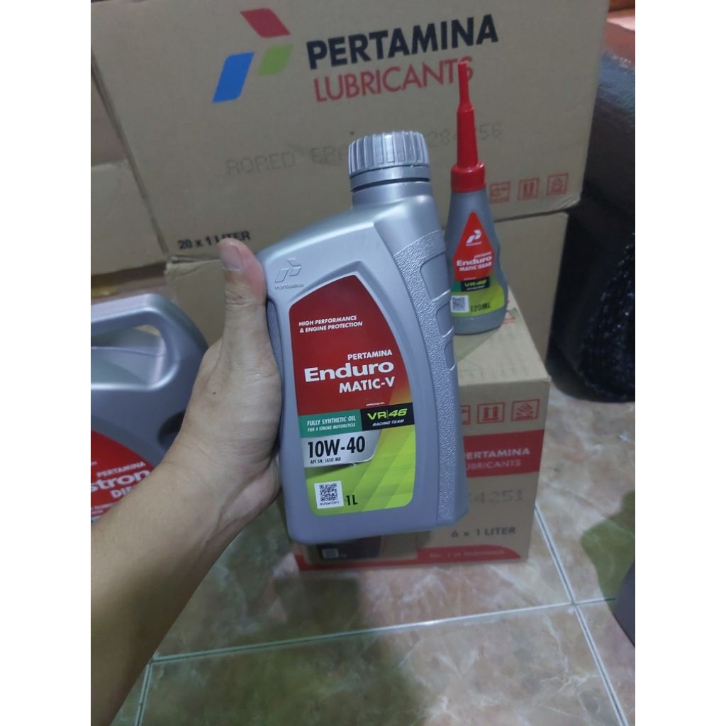 Paket Oli Enduro Matic-V (1L) & Enduro Matic Gear