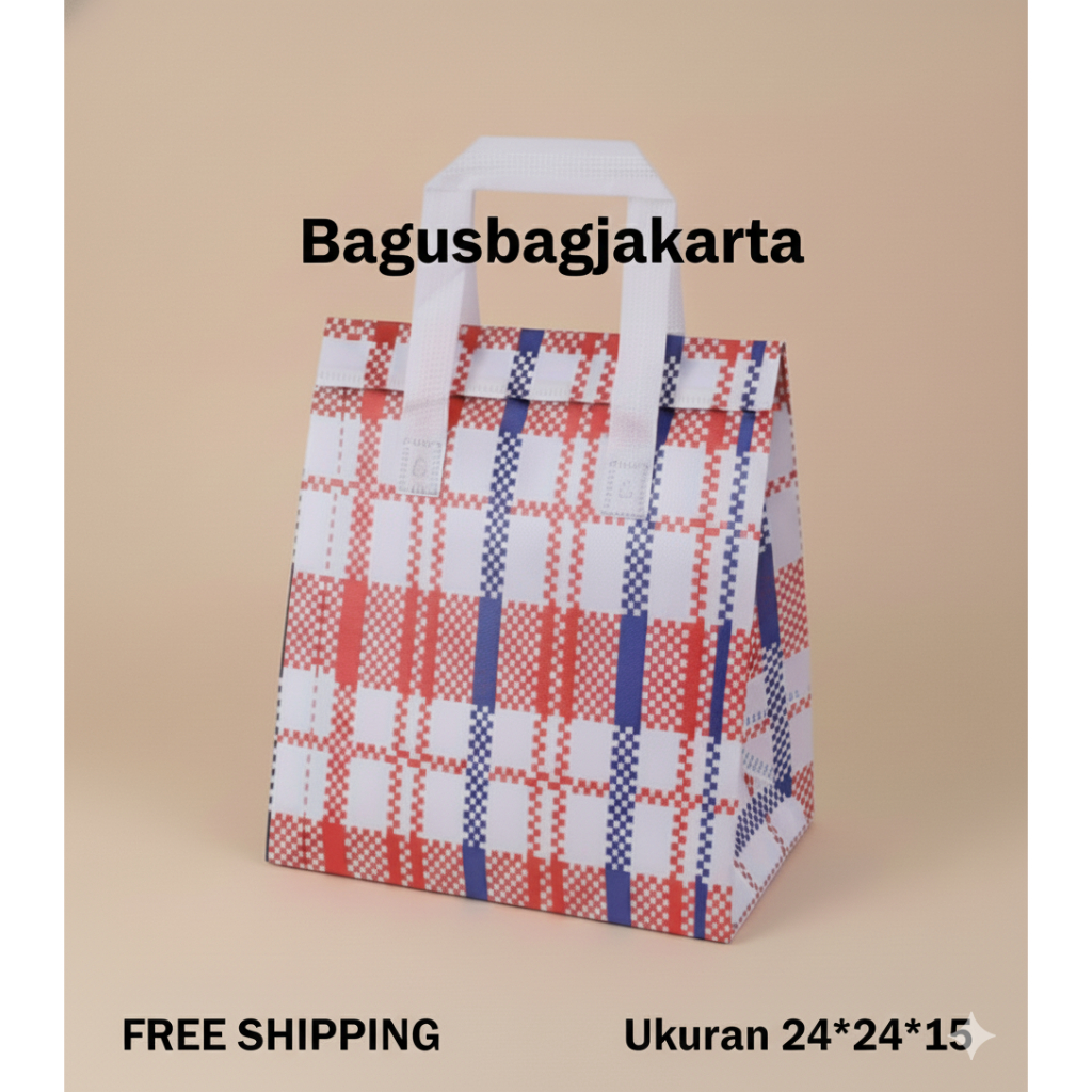 Cooler Bag Motif - Thermal Cooler Bag Custom - Cooler Bag Tahan Panas & Dingin