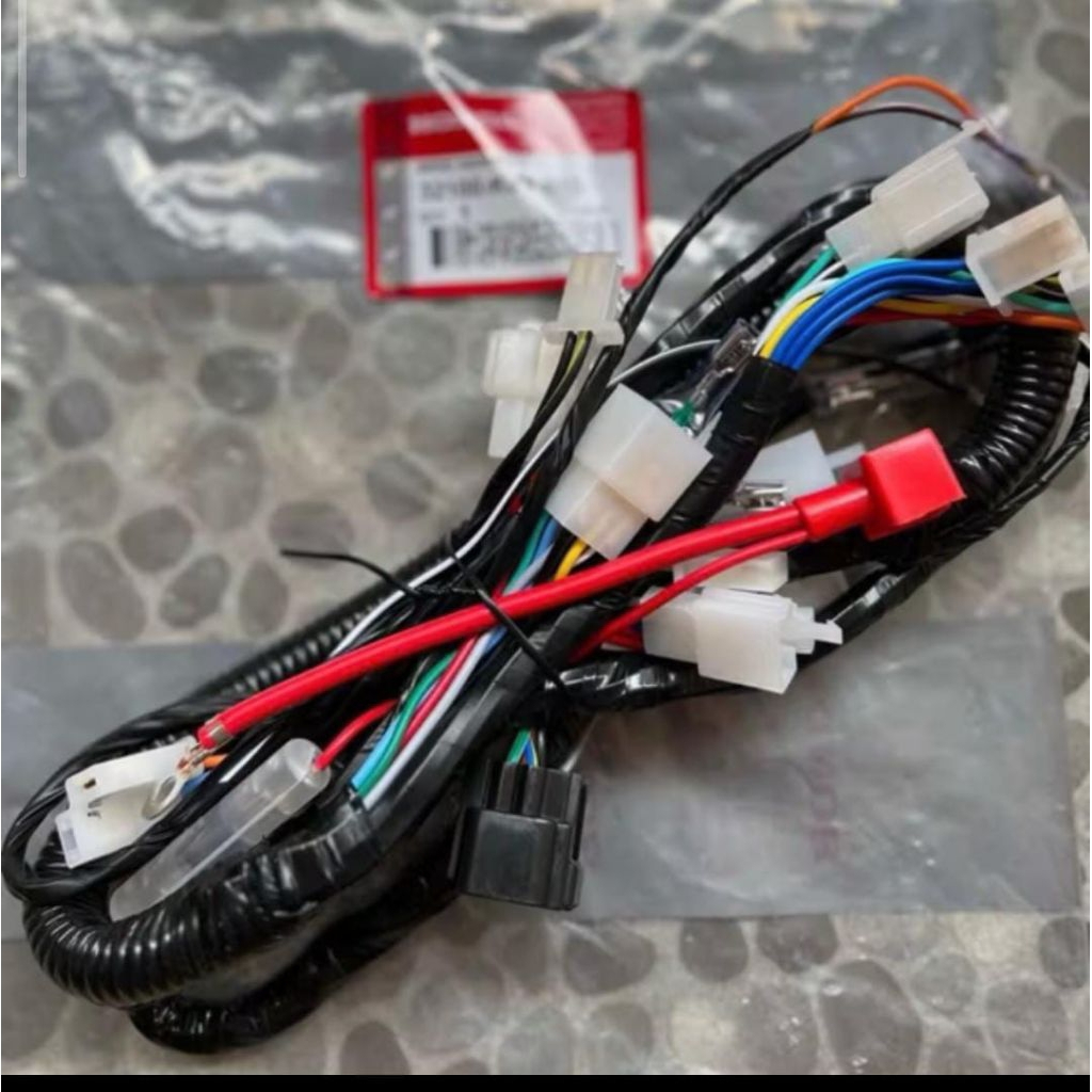 Kabel Body Harness wire Set motor Honda Beat 110 karbu Kode KVY AHM