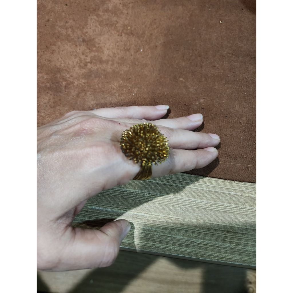 cincin perak bakar