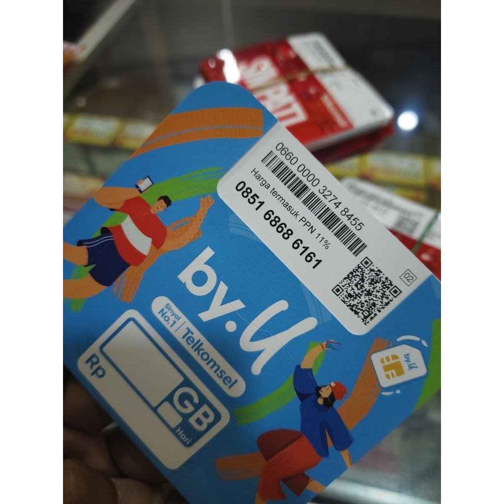 Nomor Cantik Byu 6868 6161