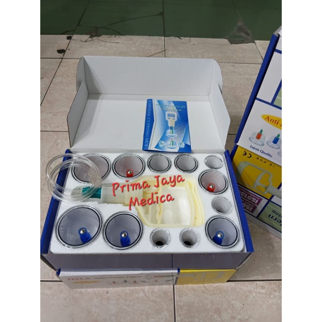 Alat Bekam isi 12 Kop Bekam Kop Angin