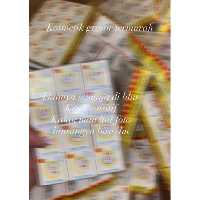 New etalasee Cream eSJe / 5j Topeng per pack isi 12 pot