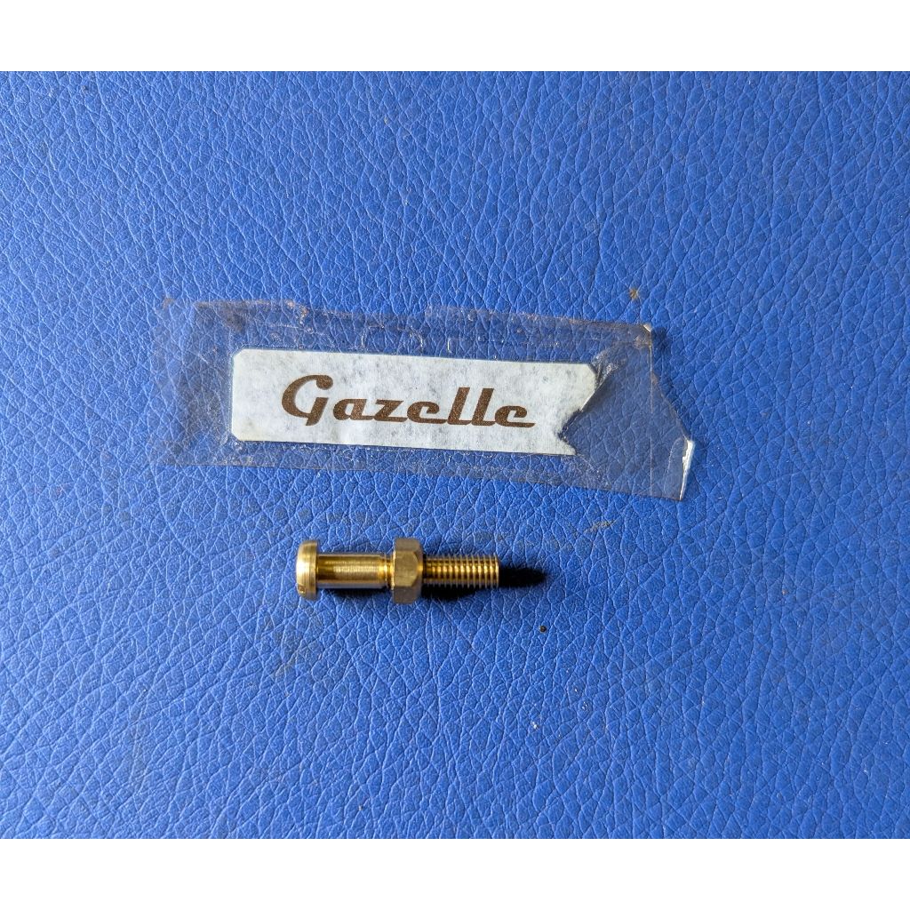 baut mur slebor bawah sadel sepeda onthel gazelle