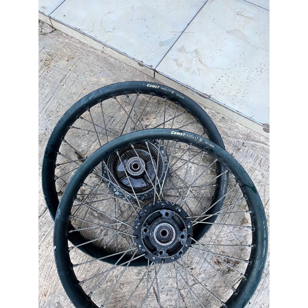 VELG COMET TIPE U HITAM Ring 17