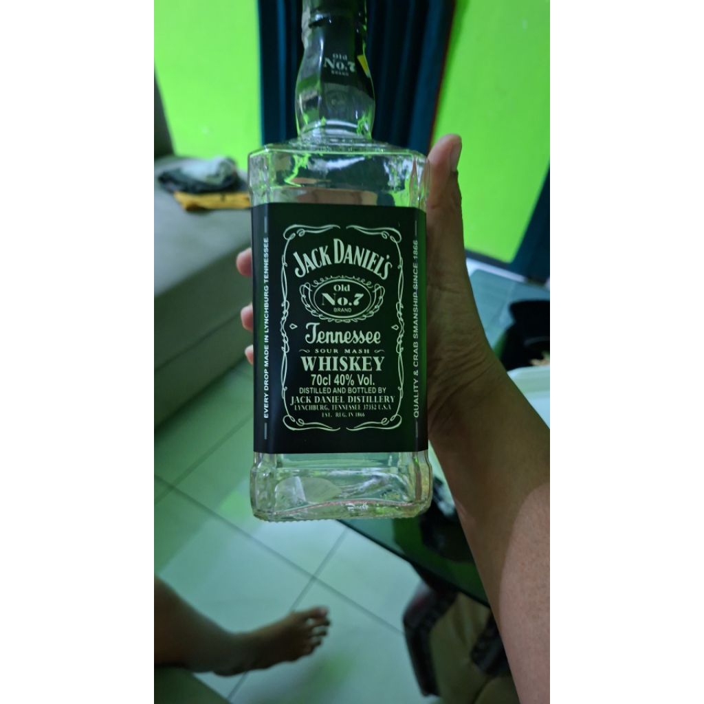 Botol Bekas Jack Daniels