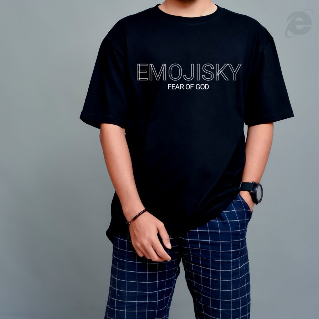 BAJU KAOS EMOJISKY FEAR OF GOD