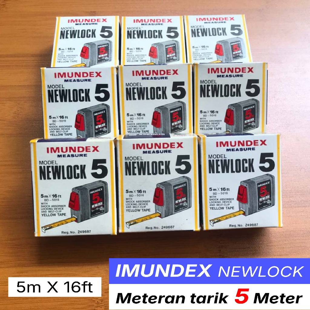 Meteran IMUNDEX 5 meter