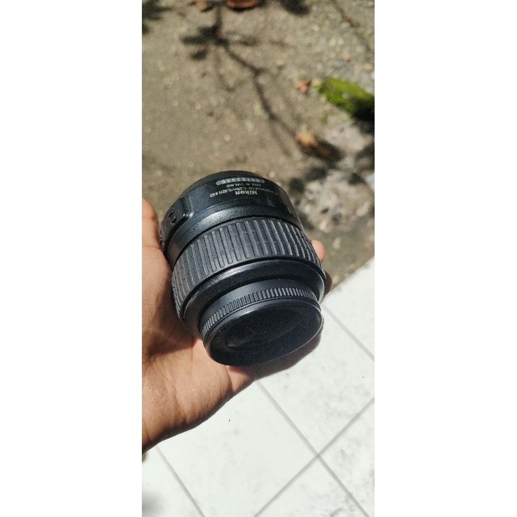 Lensa kit DX nikon 18-55 mm