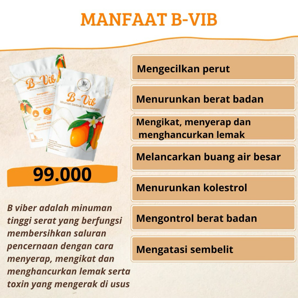 FIBER SLIMING DRINK | MINUMAN PELANGSING