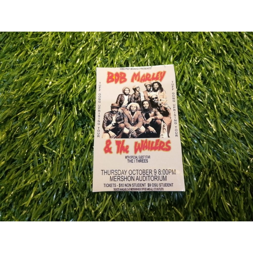 stiker vinyl bob marley