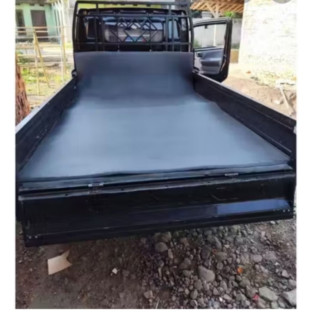 Karpet Alas Bak Mobil Pick Up | Karpet Bak Mobil Pick Up Motif Garis Ukuran 270 x 165  New Carry/Tay