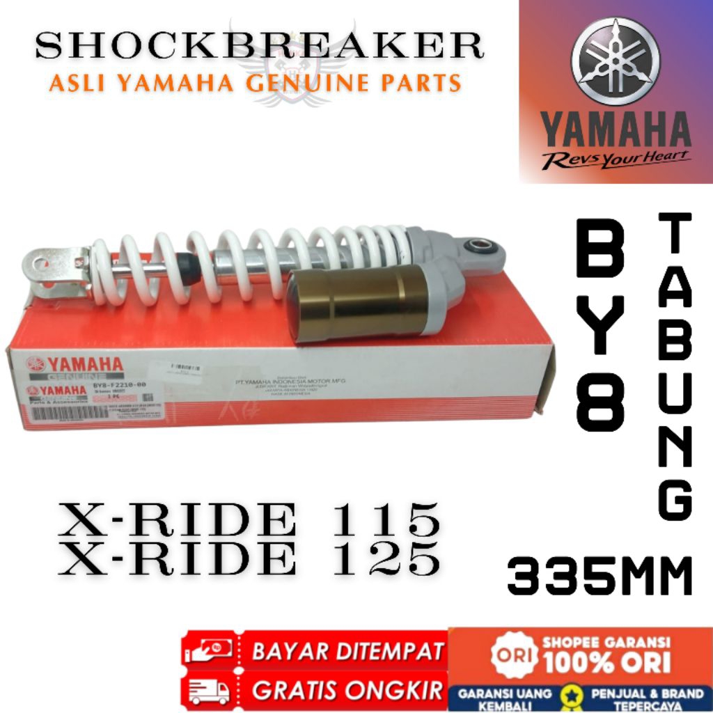 BY8 ORIGINAL SHOCKBREAKER TABUNG YAMAHA X-RIDE NEW X-RIDE ALL