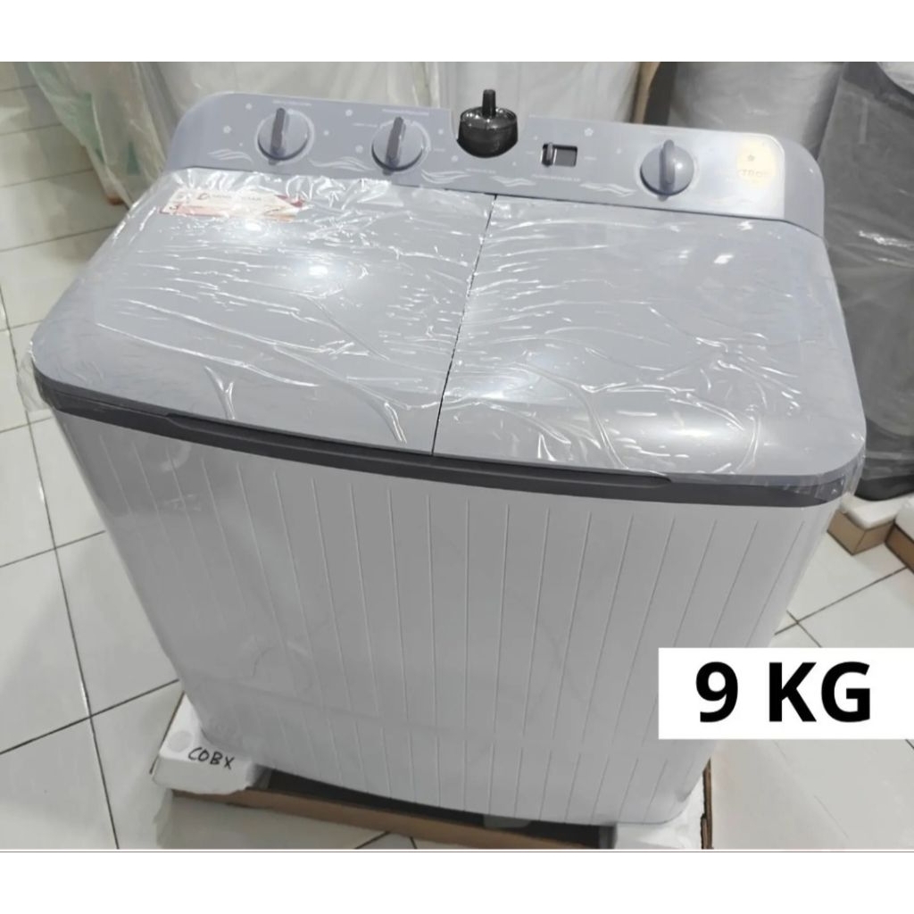 MESIN CUCI POLYTRON 2TABUNG 9KG PWM 9076