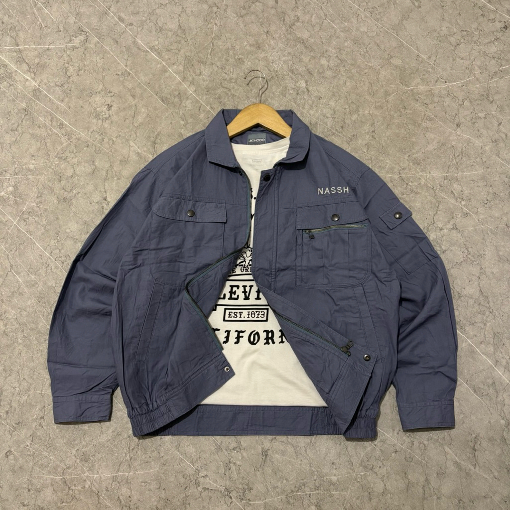 work jacket jichodo size L boxy