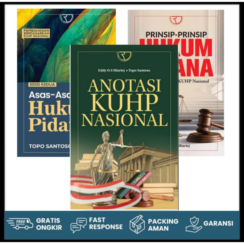 Buku Anotasi Kuhp Nasional - Asas Asas Hukum Pidana - Prinsip Prinsip Hukum Pidana