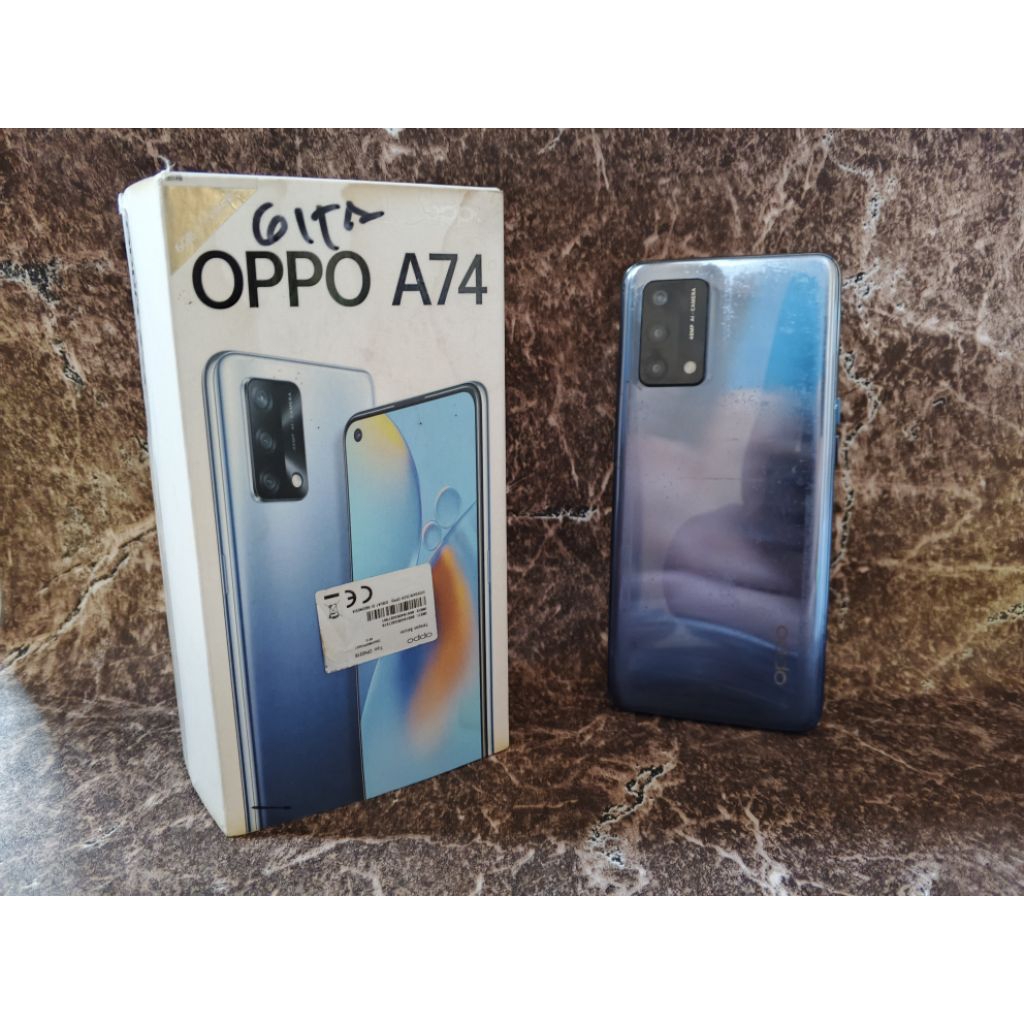 OPPO A74 6/128 Second Hp Dosbook