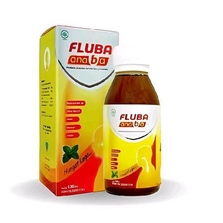 FLUBA ANABA 130ml - Obat Flu & Batuk Anak
