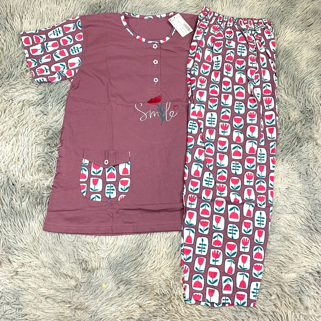 Tebobok - Lorita CP Jumbo Baju Tidur | Baju Tidur Lorita Sofie Tinny