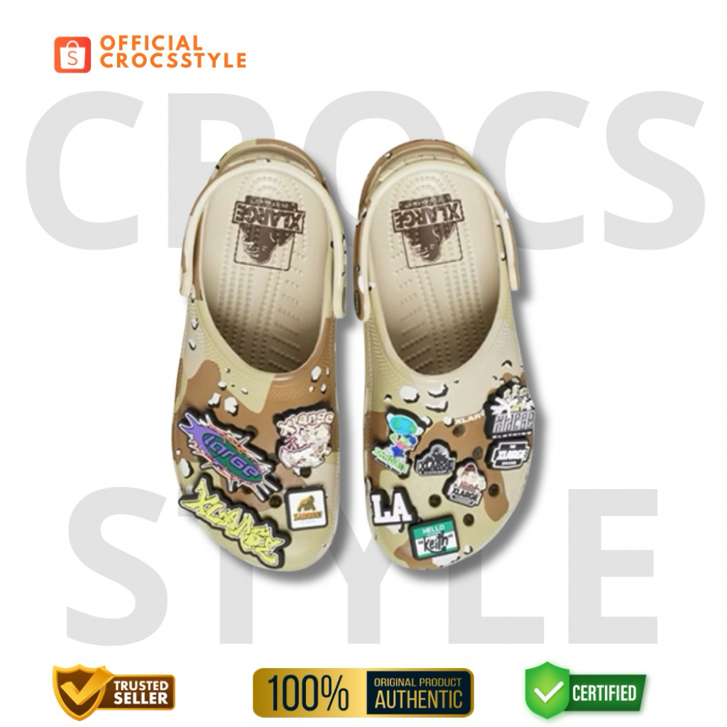 CROCS CLASSIC XLARGE CLOG UNISEX 100% ORIGINAL