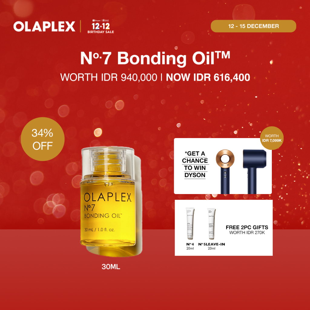 [Hanya 12-15 Des] Olaplex No. 7 Bonding Oil