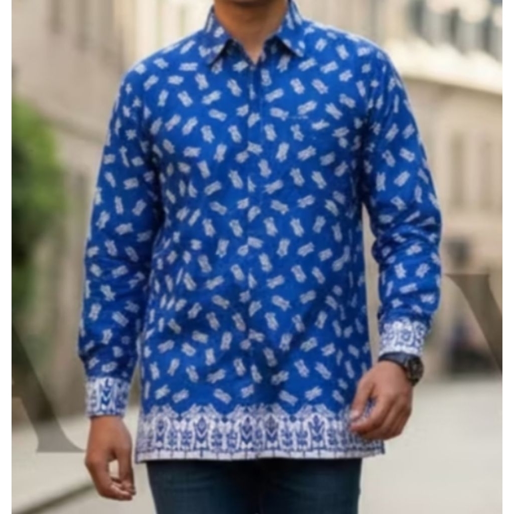 seragam batik persagi **persatuan ahli gizi Indonesia** batik persagi pria terbaru , batik persagi l