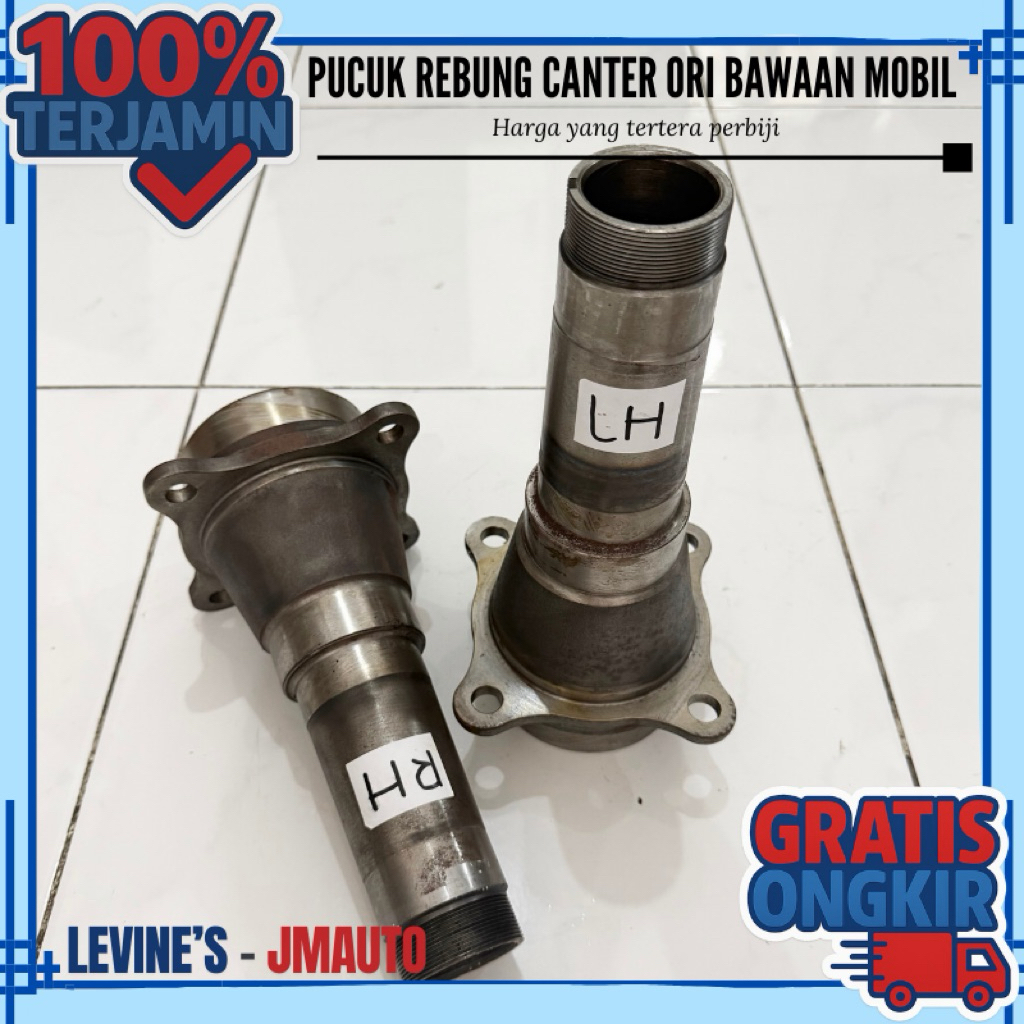 Pucuk rebung canter 125 original bawaan mobil / pucuk bumbungan ps125 / Housing end pucuk Rebung / h