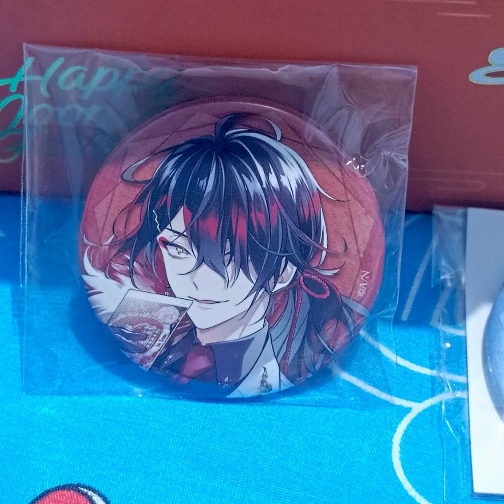 Vtuber Nijisanji Luxiem Vox official merch badge