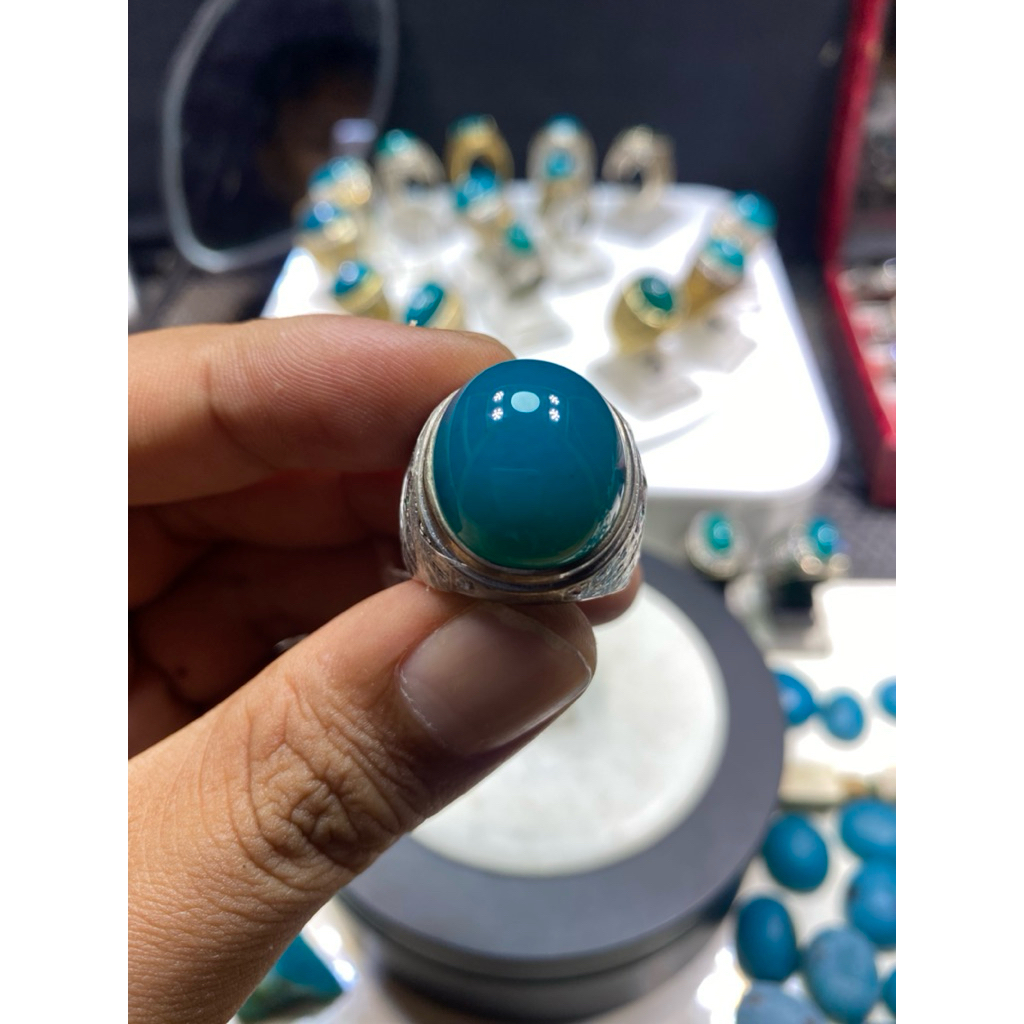 NATURAL BACAN RING PERAK