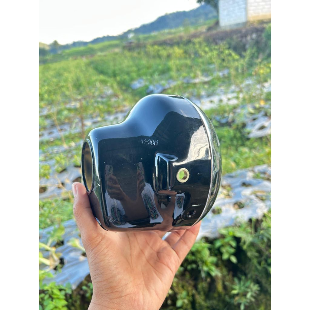 batok lampu gl 100 gl 125 original lampu depan gl 125 original batok lampu bulat gl 100 original tah