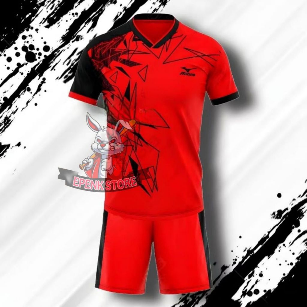 stelan Jersey bola dewasa baju bola Futsall volly pria wanita set baju celana