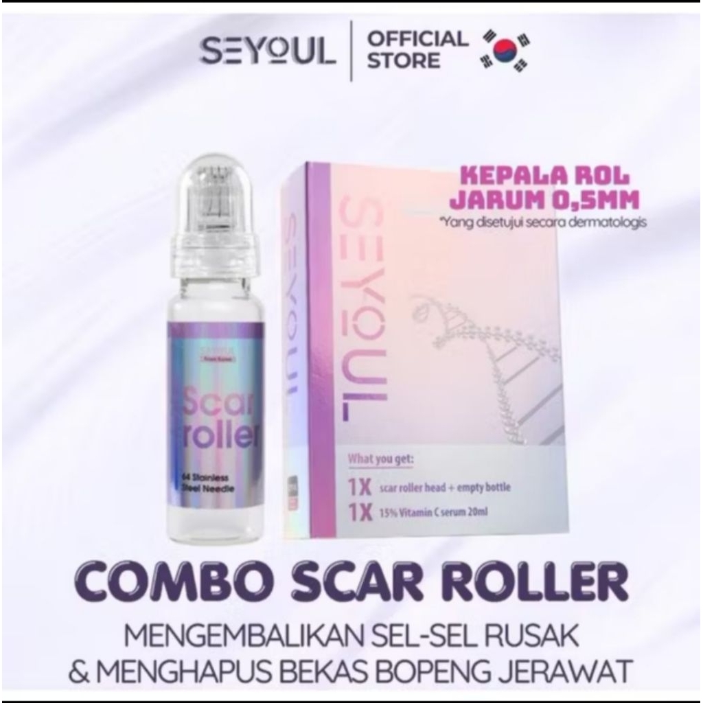 SEYOUL - SEYOUL scar roller membantu menghilangkan bekas jerawat