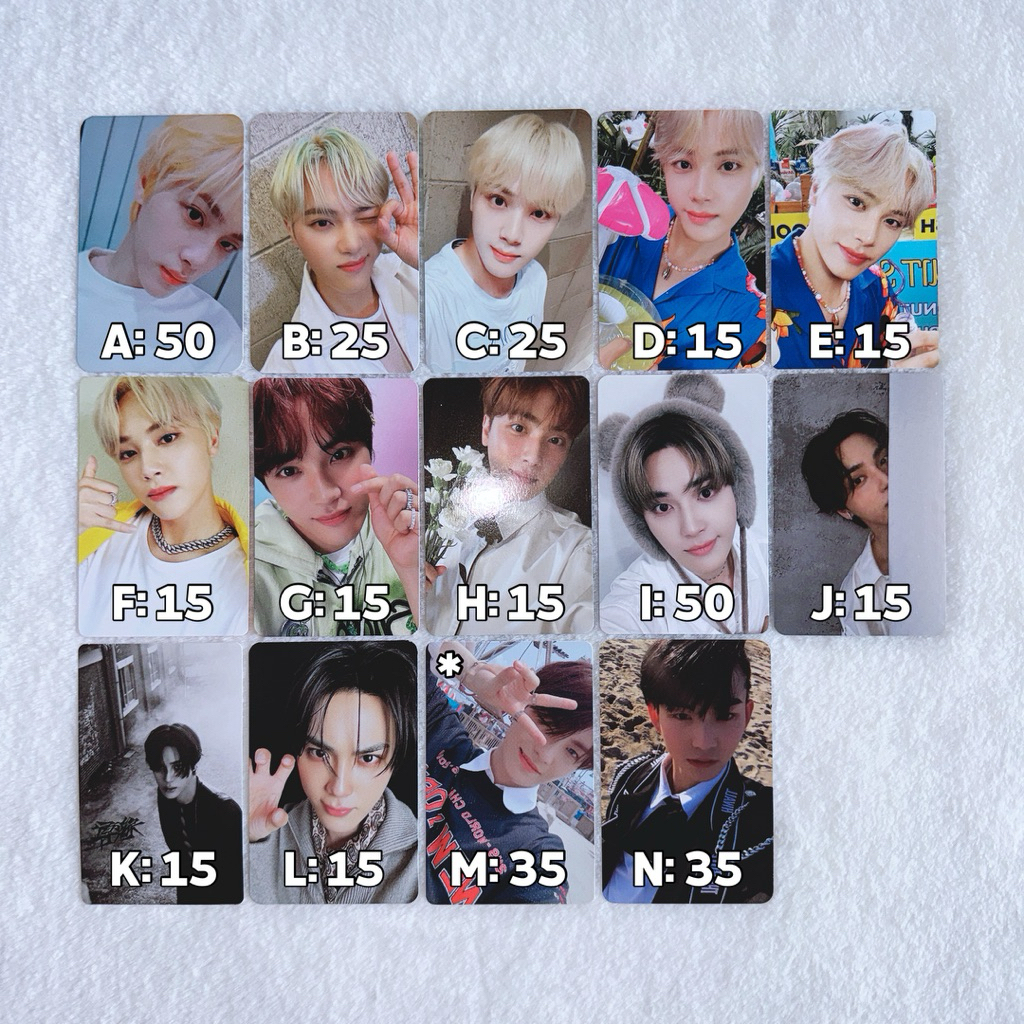 The Boyz Haknyeon Hwall Photocard, Fankit, Chase, Thrilling, Zeneration, Trigger, Unexpected
