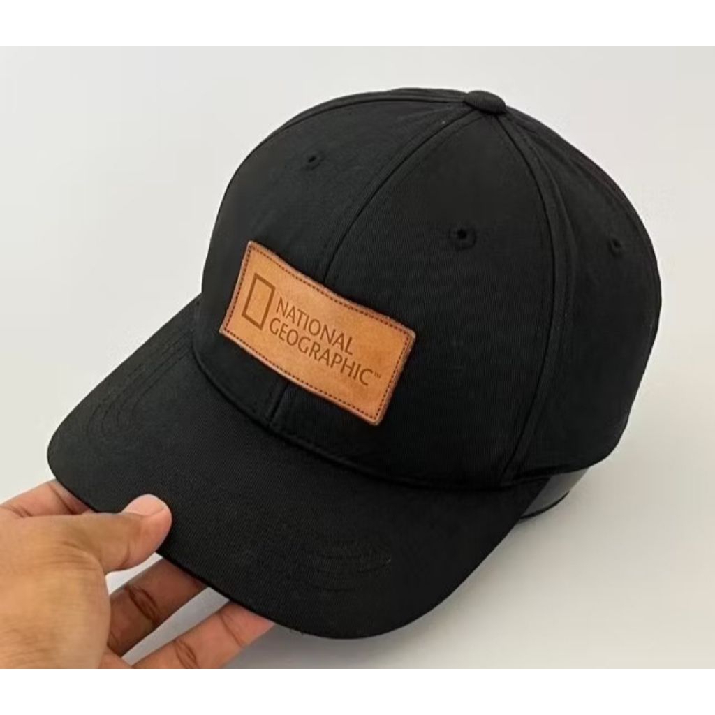 topi outdoor Natgeo patch kulit