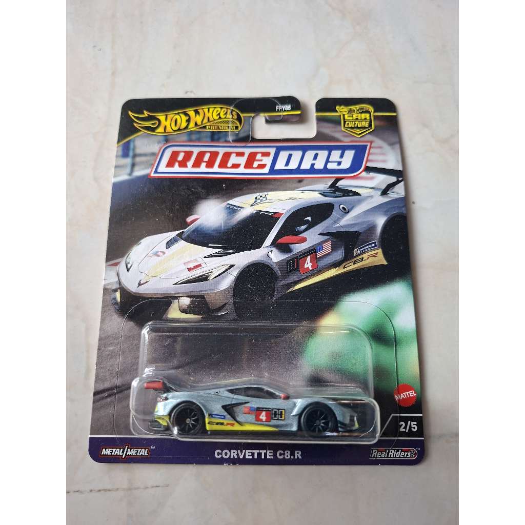 Hot Wheels Premium Corvette C8 R