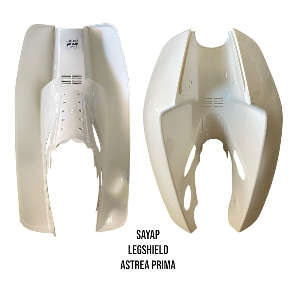 sayap legshield luar putih astrea prima