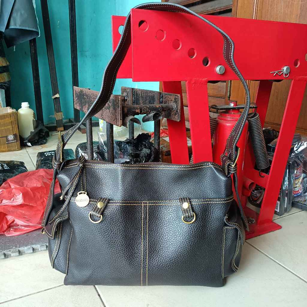 Tas Rabeanco Shoulder Bag & Sling Bag Genuine Leather Second Original