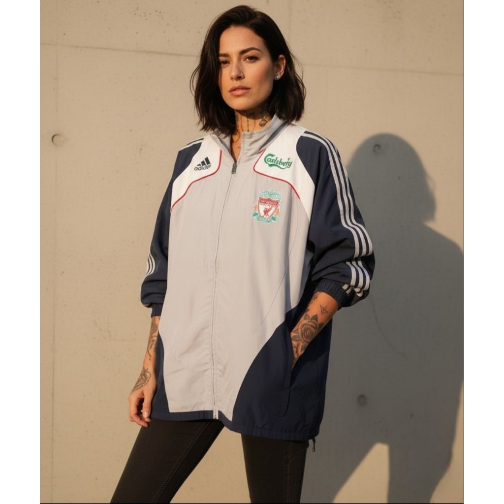 jaket original liverpool 2008 XL