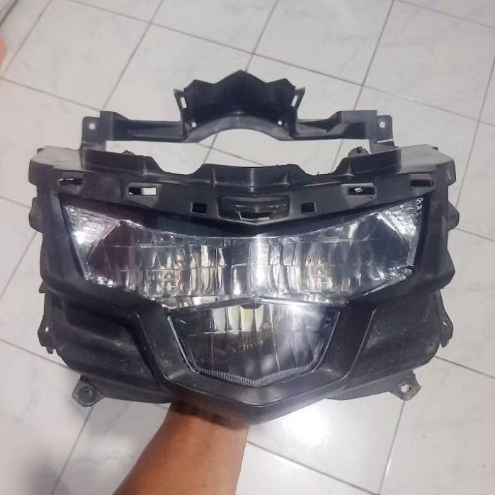 Headlamp lampu depan Set mio soul gt 125 LED original copotan