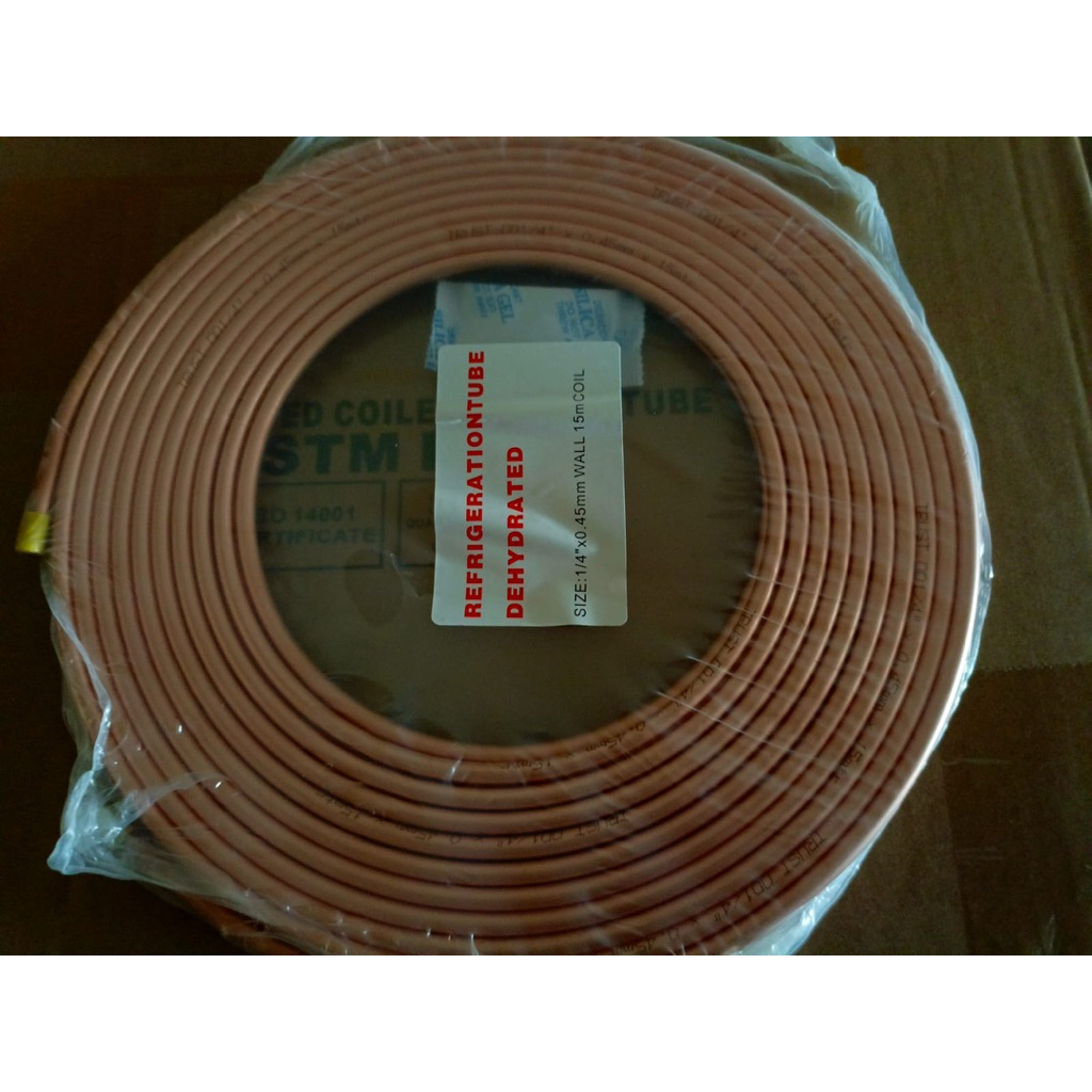 PIPA TEMBAGA 3/8 X 15MTR | PIPA AC TEMBAGA 3/8" | PIPA TEMBAGA 3/8INCH MERK TRUST