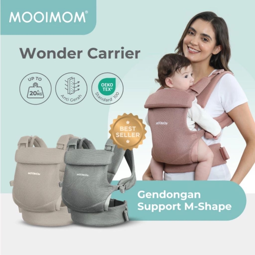 MOOIMOM Wonder Carrier - Gendongan Bayi SSC