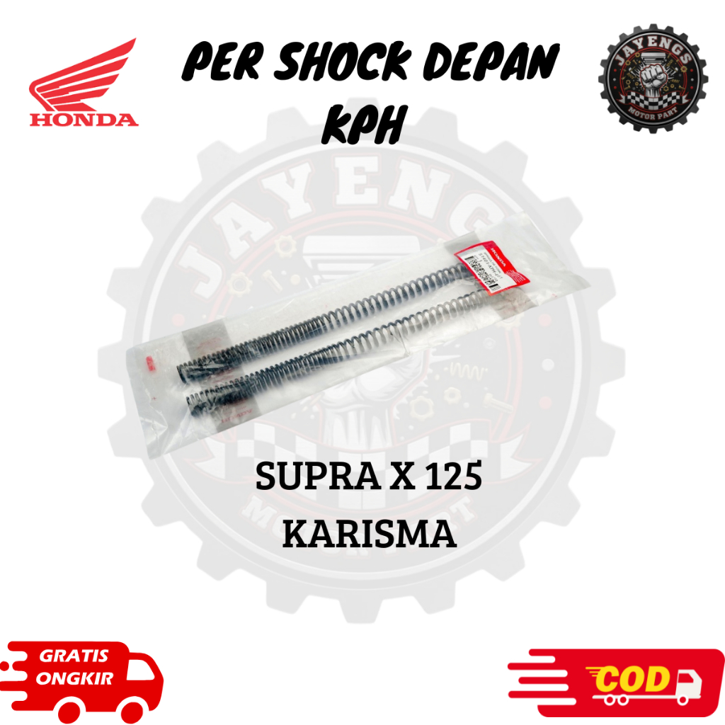 per shock depan honda  supra x 125 - per shock depan supra  51401-KPH-851 original jayeng part