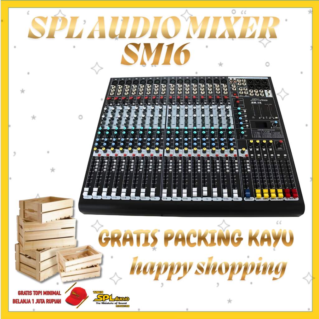 SPL Audio Mixer SM16 LM 16 VARIASI