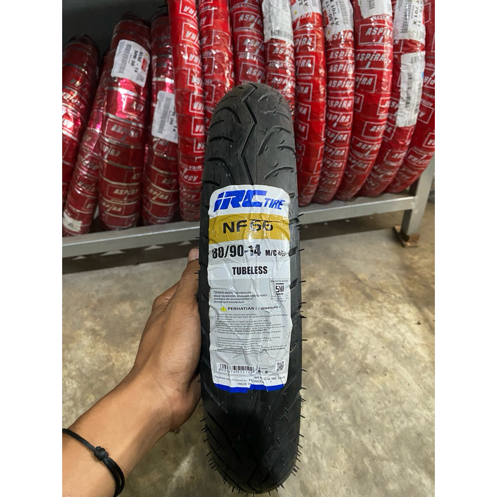 ban luar IRC 80/90-14 NF 66 tubless