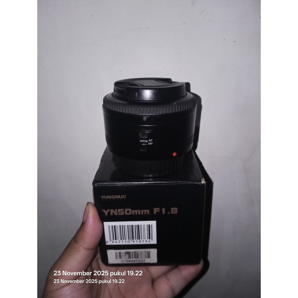 Lensa Young 50m buat kamera Canon