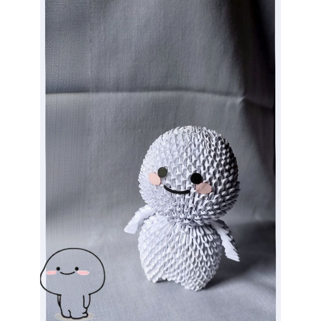 3d origami pentol | miniatur | hadiah lucu | handmade | kerajinan tangan