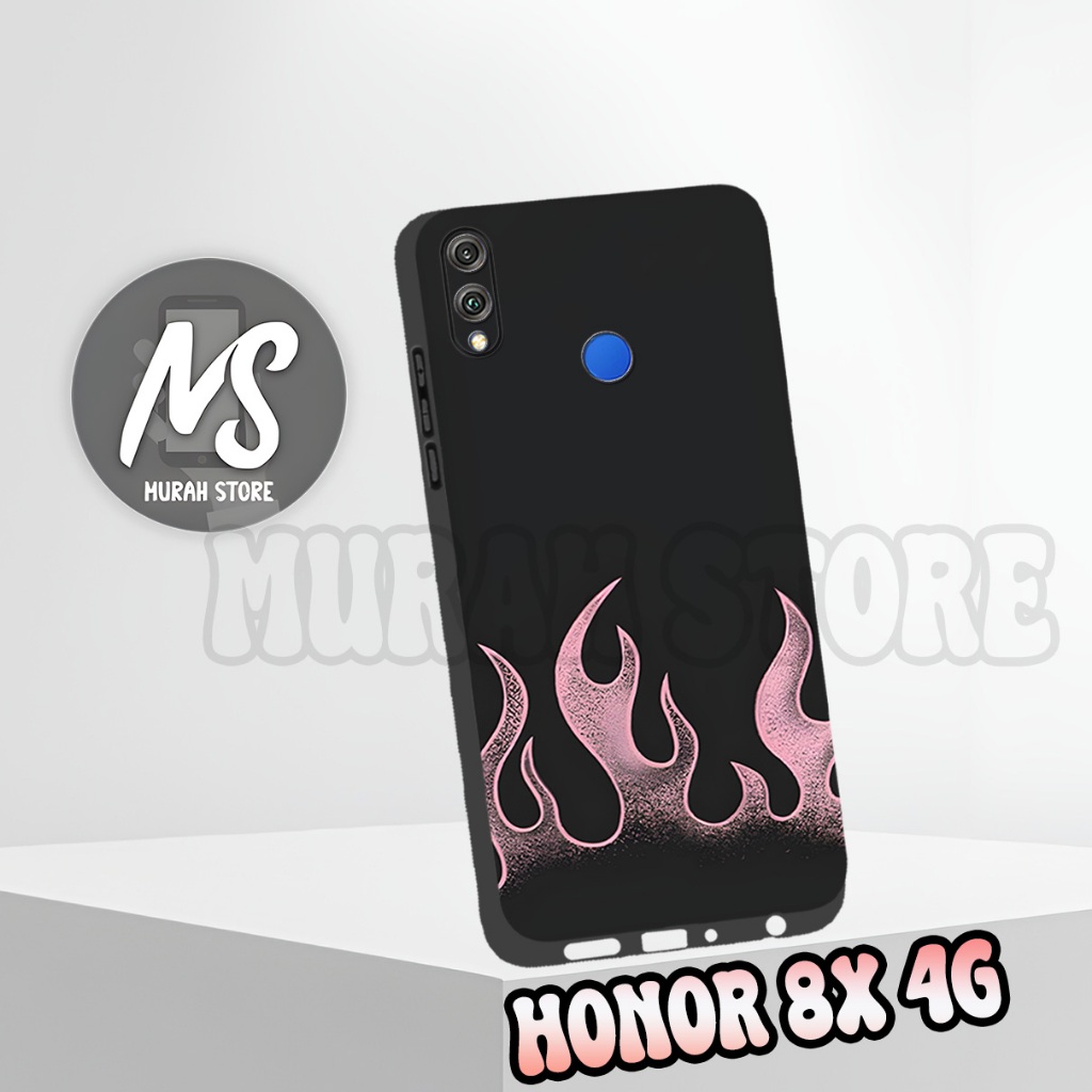 MS42/ Softcase Karet HONOR 8X / Motif Api / Case HONOR 8X / Silikon HONOR 8X