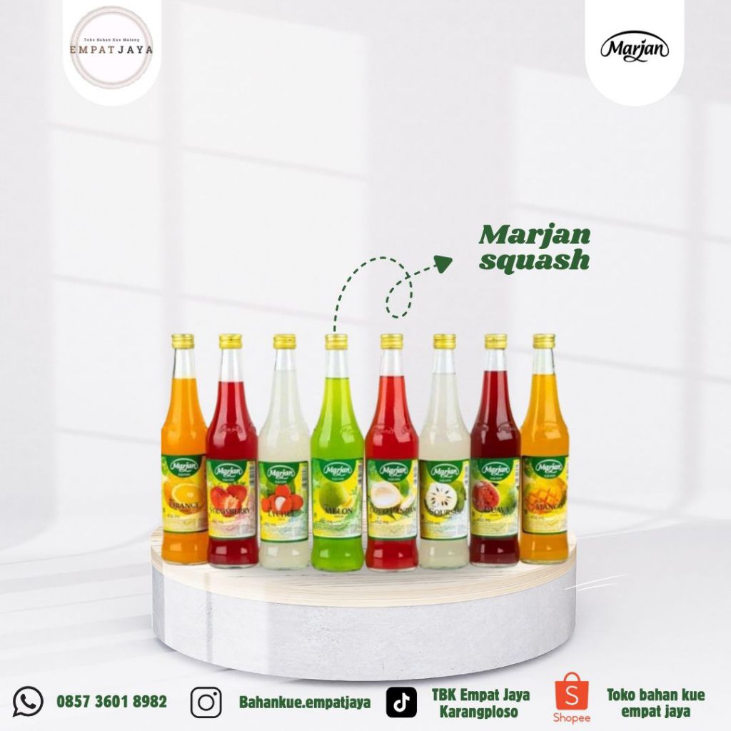 sirup Marjan squash