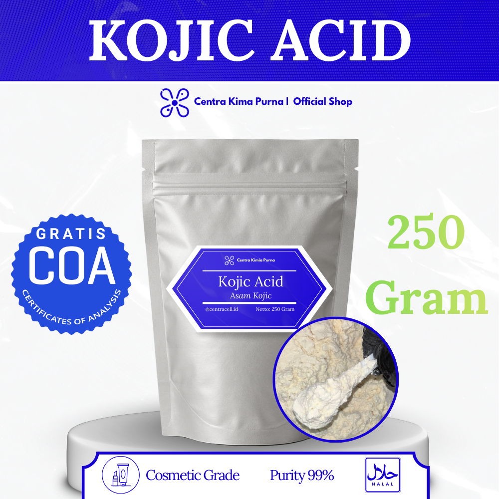 Kojic Acid Pure Powder - 250 Gram | Cosmetic Grade